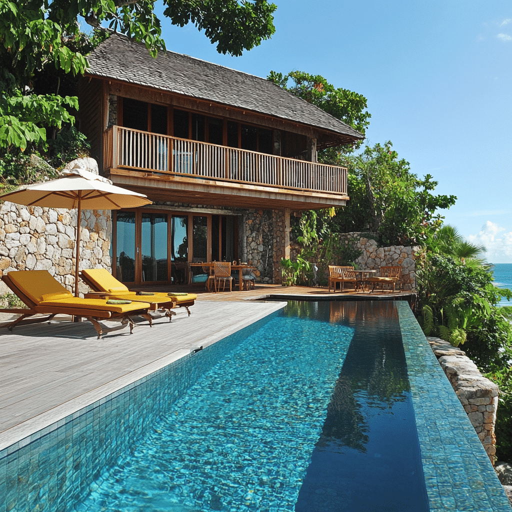 Michaelis Events honeymoon experience at a private island resort in Seychelles, featuring thatched-roof villas and personalized service—perfect for couples seeking total privacy after their wedding.