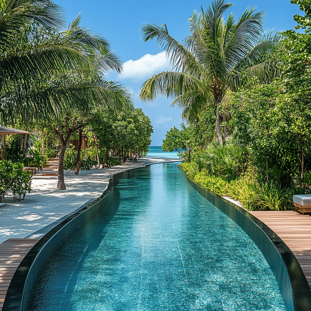 Spa retreat in the Maldives designed by Michaelis Events, offering oceanfront massages and total relaxation—ideal for post-wedding rejuvenation and romance.